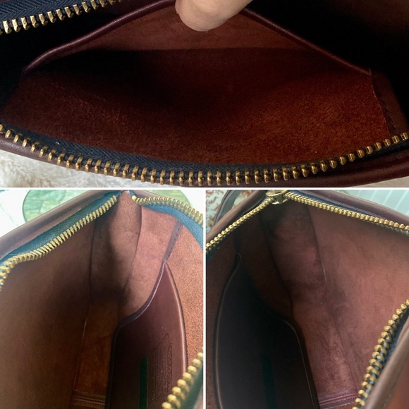 Coach Vintage Basic Bag Burgundy 9455 - Picture 12 of 15